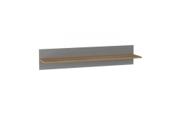 Wall Shelf 1300 (Gray Slate / Halifax Tobacco Oak) Model LD.681040.000