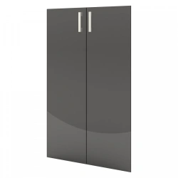 Tinted Glass Doors Set A-304.C (2 pcs)