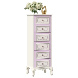High Facade Commode in Alabaster - Model LD.517280.000