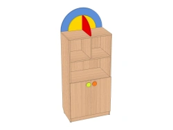 Children's Toy Storage Unit "Rainbow" SI-RDG-SHN