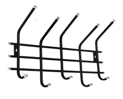 Wall-mounted Coat Rack "500" with 5 Hooks