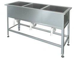 Three-Compartment Sink M-3