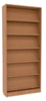 Open Exhibition Rack with 6 Shelves, 900x250x2000 mm