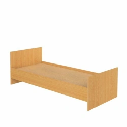 Single Bed Made of Laminated Particleboard Model L7.00.01