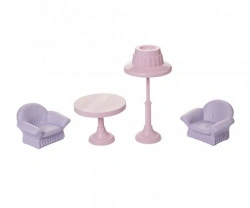 Mini Living Room "Little Princess" - Soft Lilac