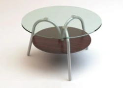 Elegant Duo Coffee Table Model 1