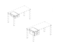 Wall-Mounted Furniture Set for Contemporary Spaces A4 Series