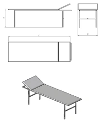 Examination Couch for Rehabilitation Procedures (K.MS Series)