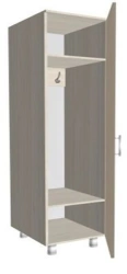 Single Door Clothing Cabinet KSSHm 1-01