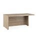 Asymmetrical Leg Office Desk Left Solid