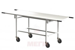 Patient Transport Trolley with Removable Metal Panel - TBsp-02-MSK(401M)