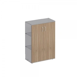 Low Wooden Doors 76*80 (2 pcs) "Comfort" K.432
