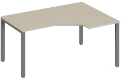 Ergonomic Right Tabletop with Metal Frame TRD322155 "TREND