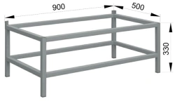 Metal Stand for Equipment and Inventory