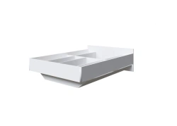 High-Gloss Bed Base 1.4 with Optional Storage Art. 28.914