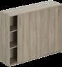 Document Cabinet Frame "ALTA" (No Top, For Back Wall MDF) Model MP 641