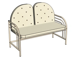 Leon Sofa, 2-Seater, Model NUM12