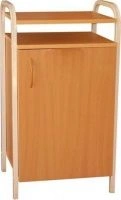 Inventory Cabinet with Metal Frame