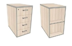 Lockable Side Cabinet, 430x704x750 mm, Model AsTP-6.z