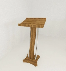 Speaker Podium for Presentations, TriBuna