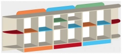Play Shelf Art. S.06.86 for Kids' Rooms