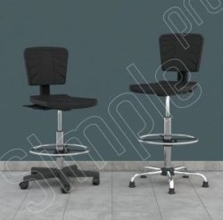 GEMA Laboratory Chair with Soft Polyurethane Seat and Backrest