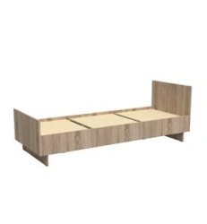 Single Layer Bed with Headboard and Footboard, Art. No. 061/2023