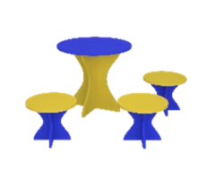 Детский столовый комплект