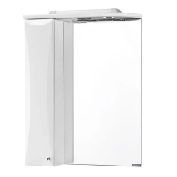 Aquaton Jimmy 57 Left White Mirror Cabinet 1A034002DJ01L1