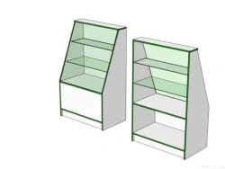 Retail Counter for Public Spaces Model PT 01