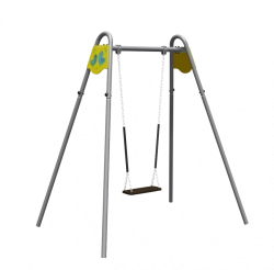 Single Swing Romana 108.17.02 for Outdoor Leisure