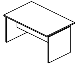 Conference Table Galant Series 8916 - No Overhang