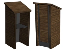 Durable LDF Podium with PVC Edge 31.01.11-001-05065033-2021