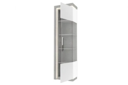 Right Showcase Cabinet Neon LD.667040.000 (Metropolitan/White)