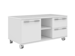 Mobile Cabinet with 2 Drawers and Left Door, Art. EMP222SX.HGW