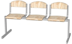 Multi-Seat Section with Folding Seat, SМО-001