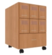 Mobile Modular Unit for Department Issuance, 6+1 Drawers Combined