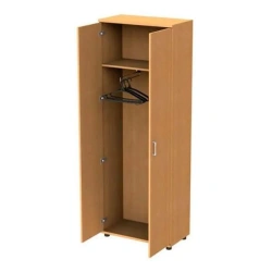 Wardrobe Made of Laminated Particleboard with Adjustable Feet