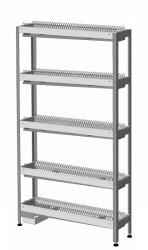 Stainless Steel Plate Rack C-5T-0.3/0.9/1.8 for Storage and Drying