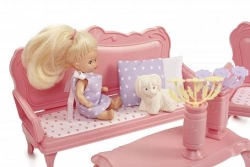 Doll Furniture "Little Princess" - Soft Pink
