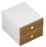 PROFIQUADRO Built-in 2-Drawer Cabinet with Lock, Model KV 205