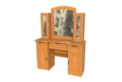 KM-18 Makeup Table with MDF Frame and HDF Insert