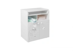 White Polini Kids French Chest of Drawers 1270, Amis