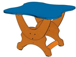 Igorek Table for Preschool Activities - Model SD34