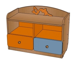 Preschool Game Chest from "Vilena" Set - M72