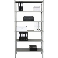 Metal Frame Shelving Unit for Storage and Organization