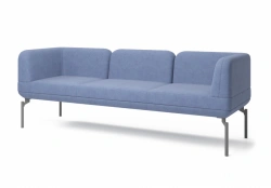 Three-Seater Sofa for Commercial Use - L15-3S Model