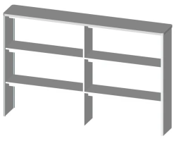 Laboratory Extension NP 1800-3 for Medical Furniture Set "LABROMED-3" TU 9452-009-13305037-2008
