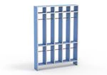 Wall-mounted Towel Rack Model V.det3, V.det4 with 10 Hooks