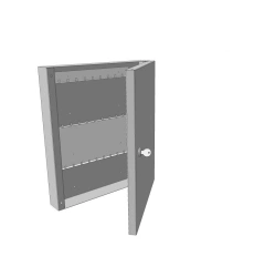 60-Key Storage Cabinet for Key Organization